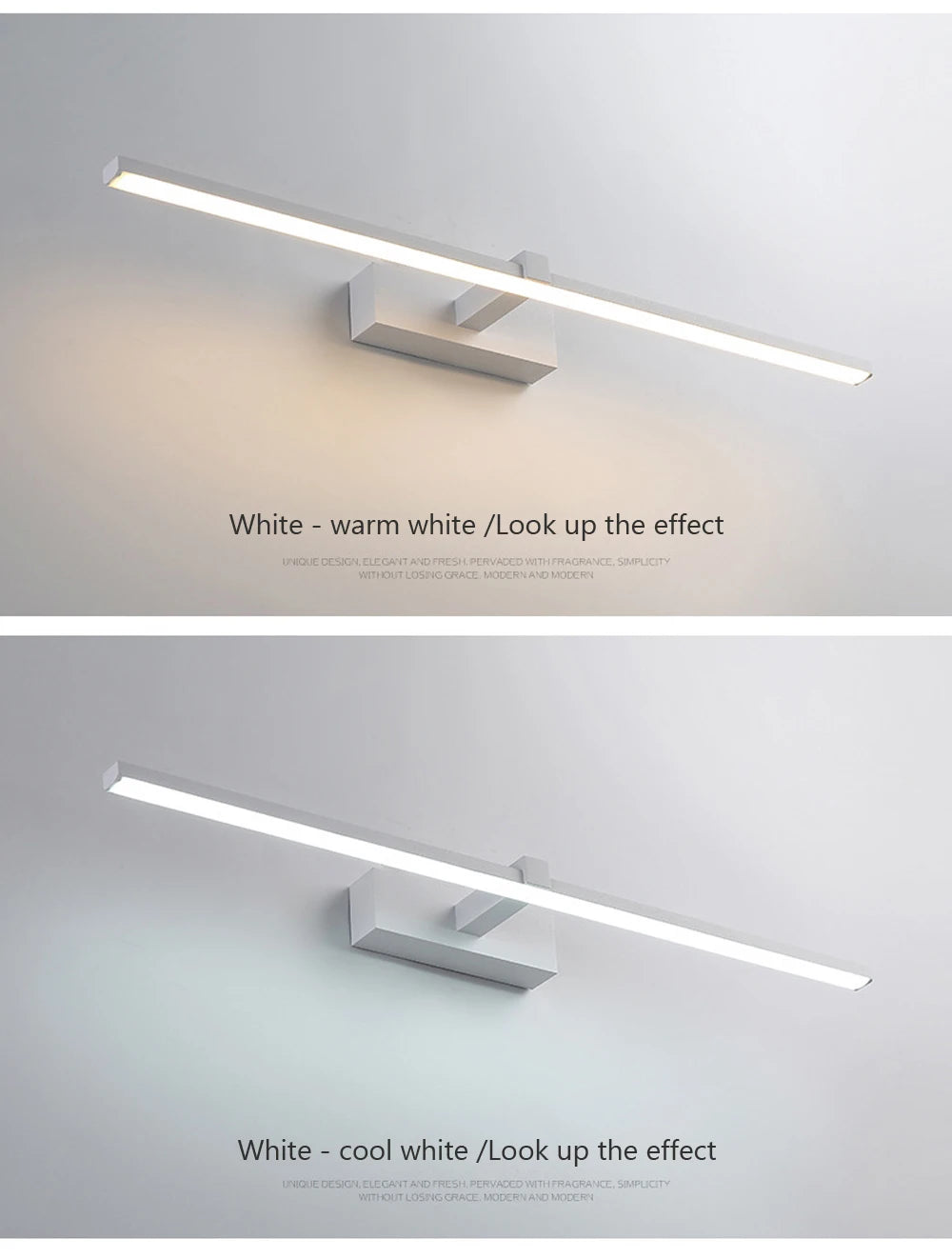 Hocozy - Modern Aluminum LED Wall Light for Bathroom - light accessoires lamp led modern sensor solar decor waterproof wireless wall