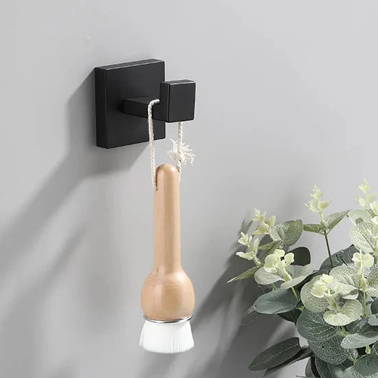 Hocozy - Matte Black Bathroom Hardware Set - bathroom toilet rack holder shelf hardware organizer accessories