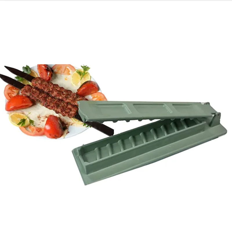 Hocozy - Easy Kebab Maker BBQ Tool - grill cover bbq accessories outdoor cooking kebab fish meat burger tool set