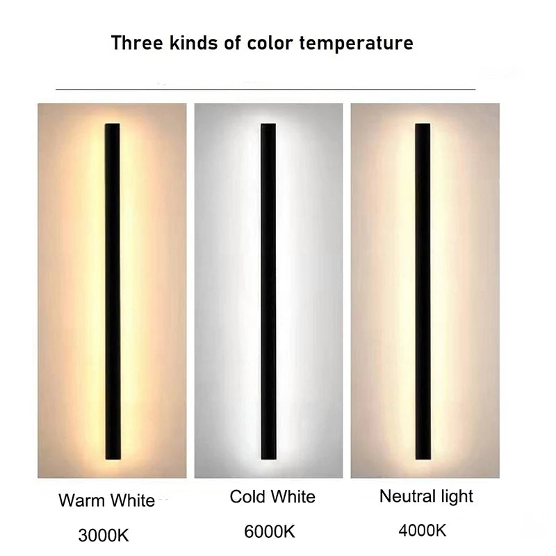 Hocozy - LED Outdoor Wall Light for Patio and Garage Door - light accessoires lamp led modern sensor solar decor waterproof wireless wall