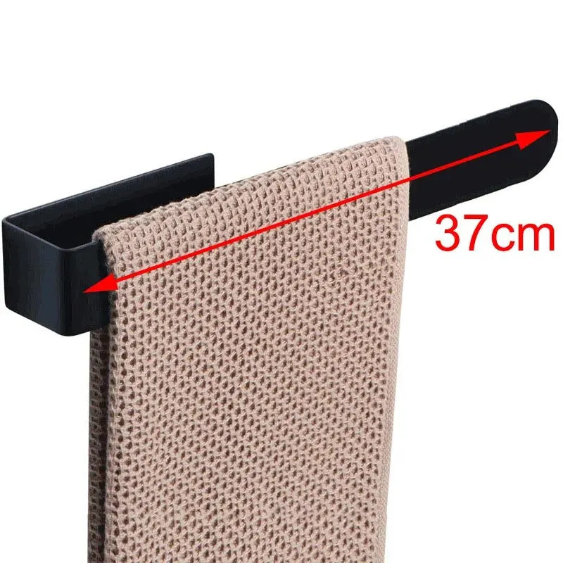 Hocozy - Easy Stick-On Towel Rack - bathroom toilet rack holder shelf hardware organizer accessories