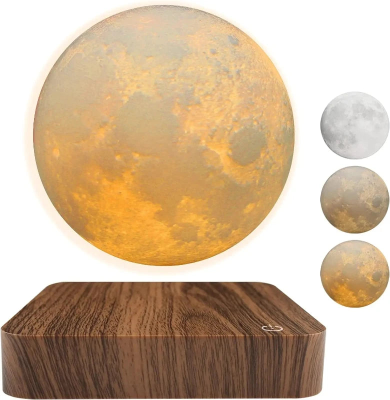 Hocozy - Levitating Moon Night Light - light accessoires lamp led modern sensor solar decor waterproof wireless wall
