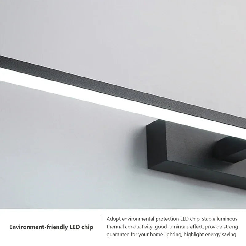 Hocozy - Modern Aluminum LED Wall Light for Bathroom - light accessoires lamp led modern sensor solar decor waterproof wireless wall