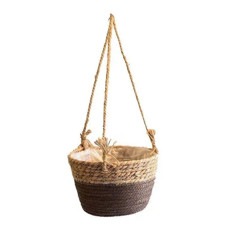 Hocozy - Garden Hanging Planter - garden plant kits watering pot irrigation hand tools netting hanging stick ties green balcony