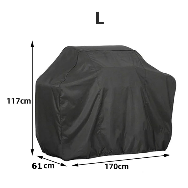Hocozy - 5 Size BBQ Grill Cover - grill cover bbq accessories outdoor cooking kebab fish meat burger tool set