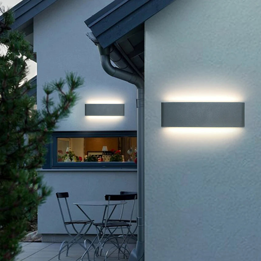 Hocozy - Outdoor Waterproof Wall Lamp - light accessoires lamp led modern sensor solar decor waterproof wireless wall