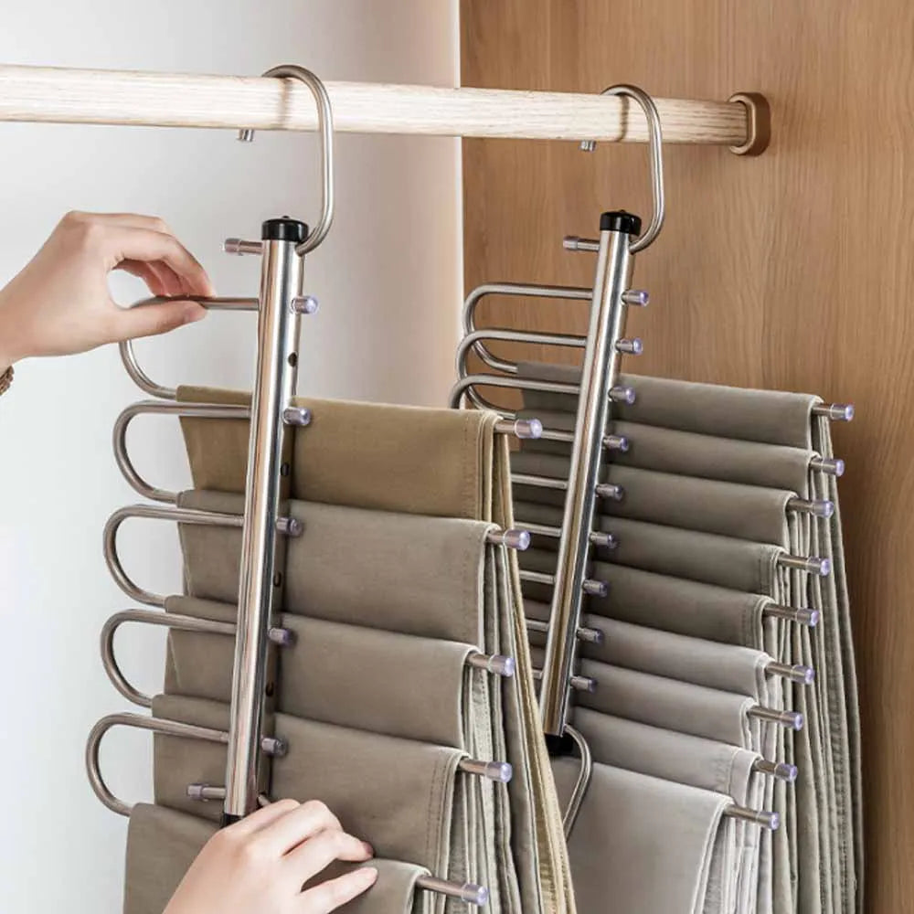 Hocozy - Pants Organizer Hook - big clothes bag storage box organizer sock hanger hook travel set under bed