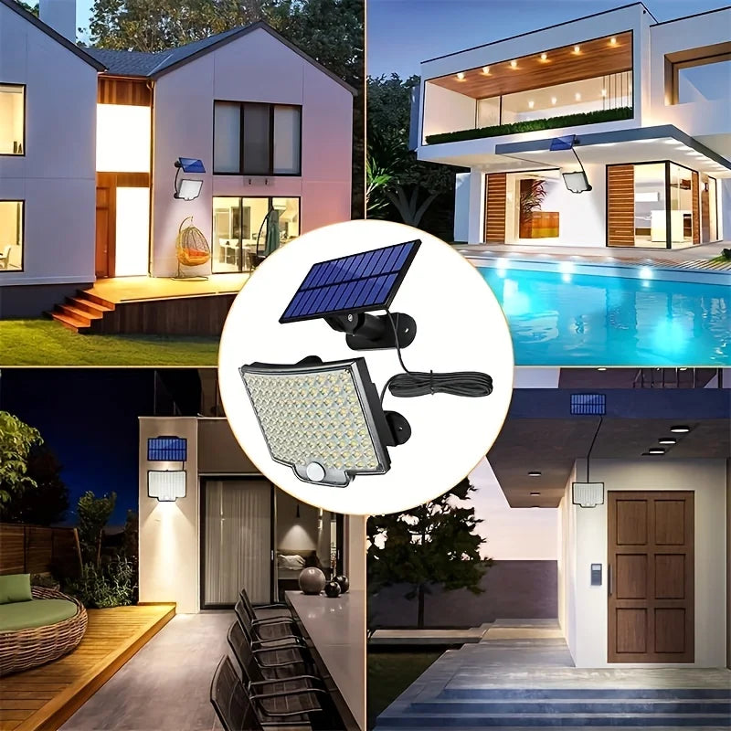 Hocozy - Bright Solar Light with Motion Sensor - light accessoires lamp led modern sensor solar decor waterproof wireless wall