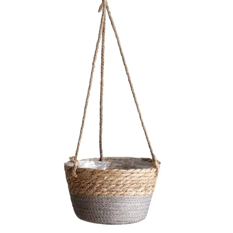 Hocozy - Garden Hanging Planter - garden plant kits watering pot irrigation hand tools netting hanging stick ties green balcony