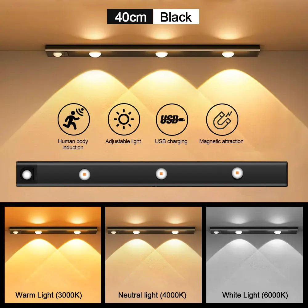 Hocozy - Motion Sensor Wireless Light - light accessoires lamp led modern sensor solar decor waterproof wireless wall