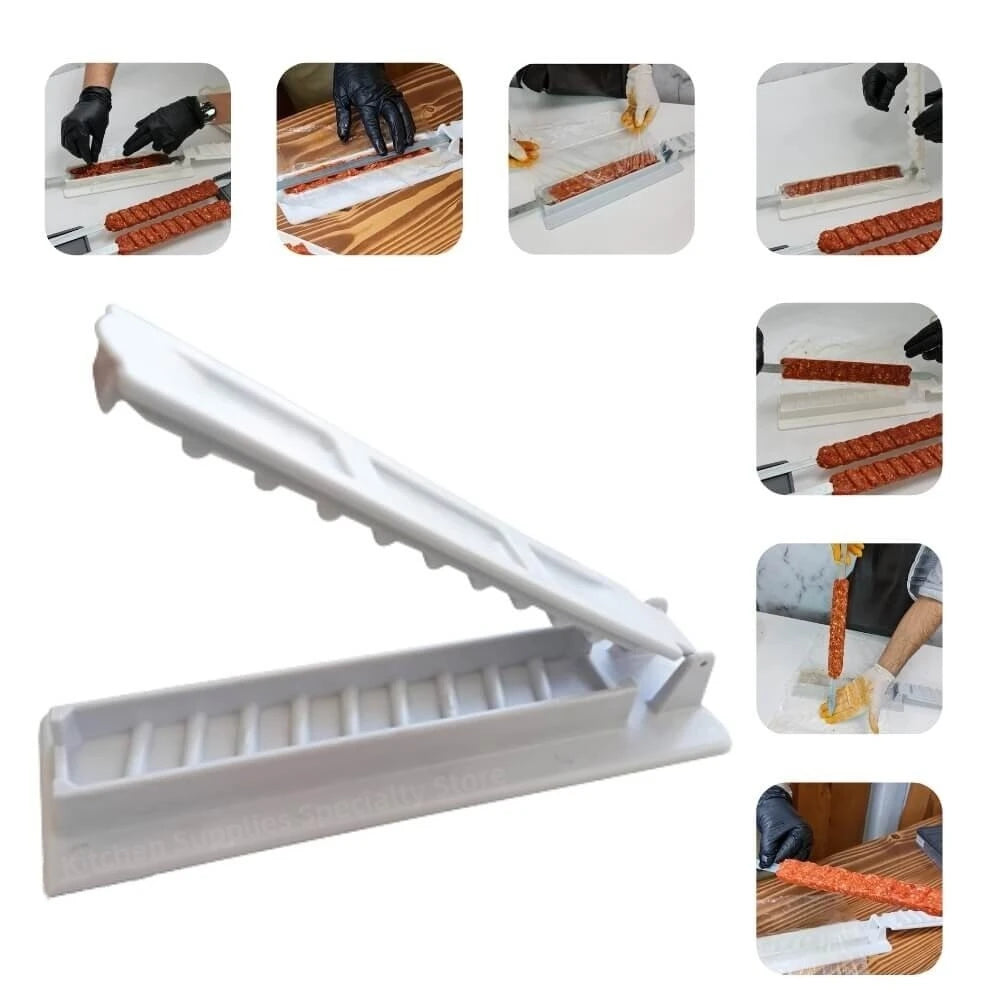 Hocozy - Easy Kebab Maker BBQ Tool - grill cover bbq accessories outdoor cooking kebab fish meat burger tool set