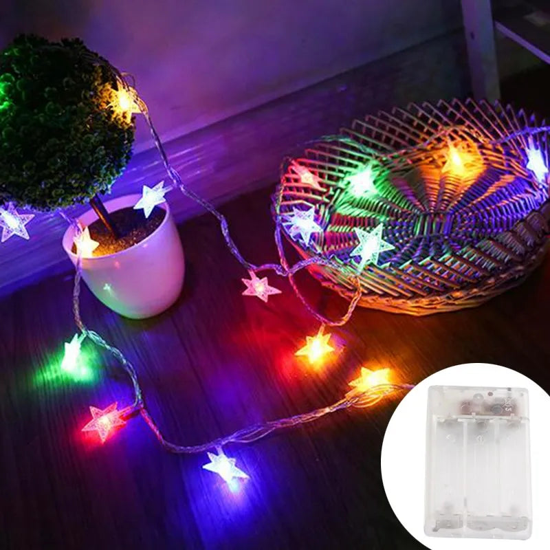 Hocozy - Star LED String Lights for Decorations - light accessoires lamp led modern sensor solar decor waterproof wireless wall