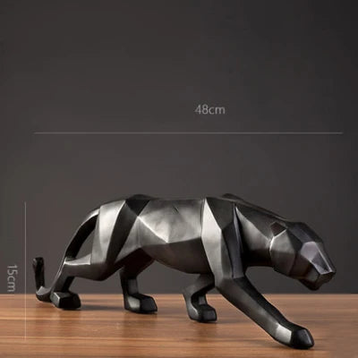 Hocozy - Large Panther Statue - decor statue ornament home office decoration bull