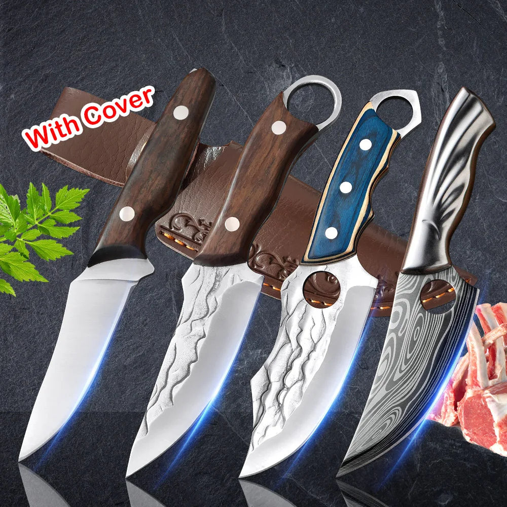 Hocozy - Barbecue Knife for Cutting Fish, and Meat - grill cover bbq accessories outdoor cooking kebab fish meat burger tool set