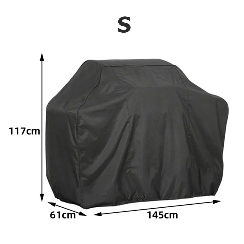 Hocozy - 5 Size BBQ Grill Cover - grill cover bbq accessories outdoor cooking kebab fish meat burger tool set