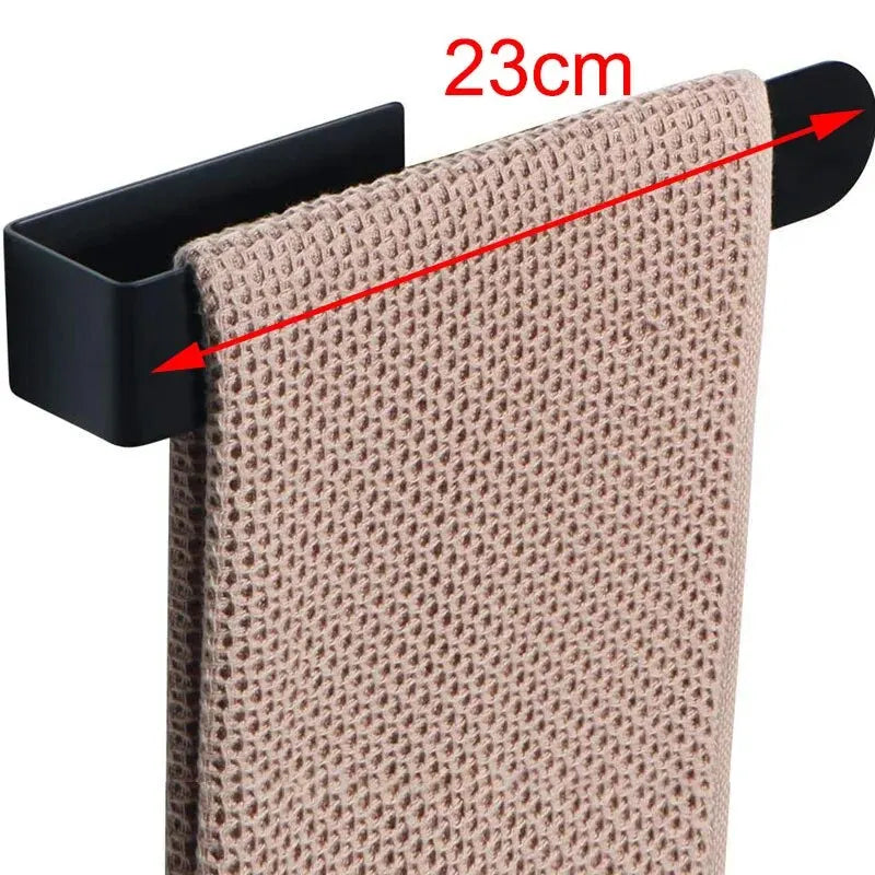 Hocozy - Easy Stick-On Towel Rack - bathroom toilet rack holder shelf hardware organizer accessories