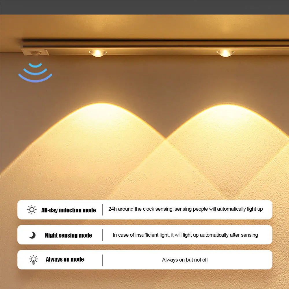 Hocozy - Motion Sensor Wireless Light - light accessoires lamp led modern sensor solar decor waterproof wireless wall