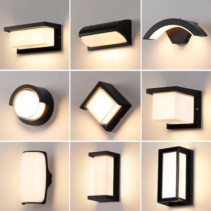 Hocozy - Waterproof Motion Sensor Outdoor LED Lights - light accessoires lamp led modern sensor solar decor waterproof wireless wall