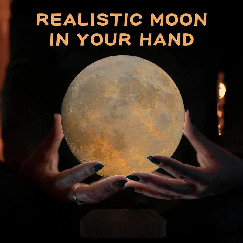 Hocozy - Levitating Moon Night Light - light accessoires lamp led modern sensor solar decor waterproof wireless wall