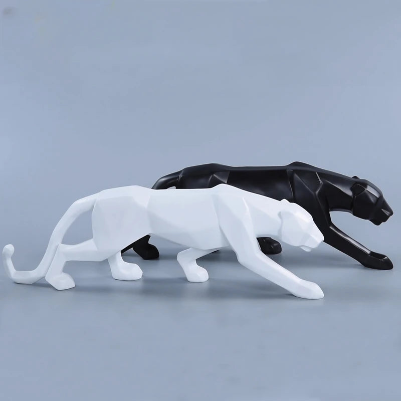 Hocozy - Large Panther Statue - decor statue ornament home office decoration bull