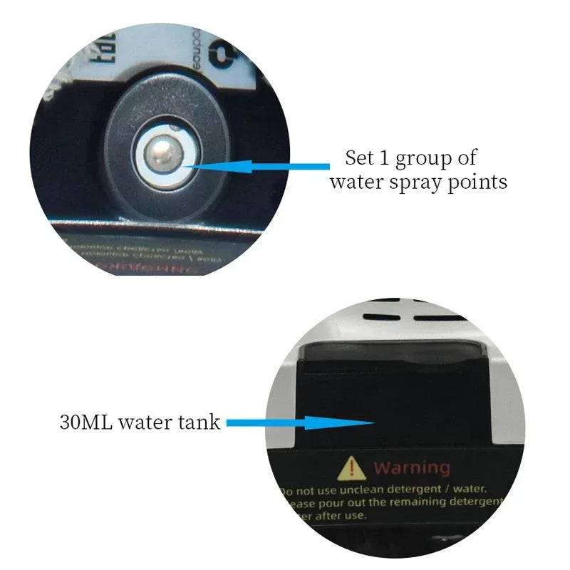 Hocozy - Robot Steam Brush Window Cleaner - Robot Window Vacuum Cleaner Automated Cleaning Device Smart Home Gadget Window Cleaning Robot Cordless Operation Indoor Outdoor Use Compact Design Effortless Cleaning High-Efficiency Glass Cleaner
