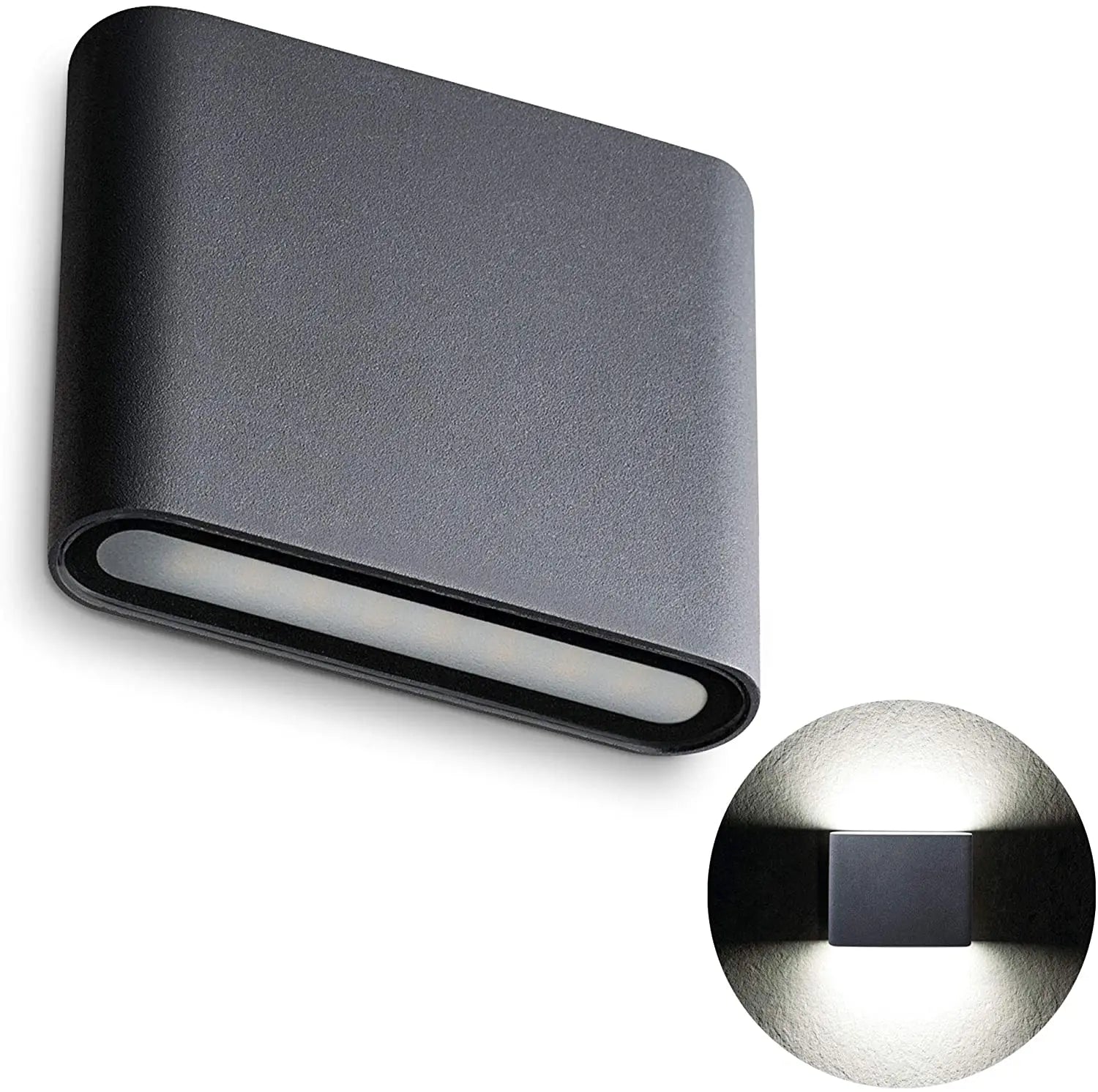 Hocozy - Outdoor Waterproof Wall Lamp - light accessoires lamp led modern sensor solar decor waterproof wireless wall