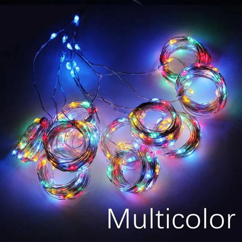 Hocozy - 3M 8 Mode LED String Lights for Holidays and Parties - light accessoires lamp led modern sensor solar decor waterproof wireless wall
