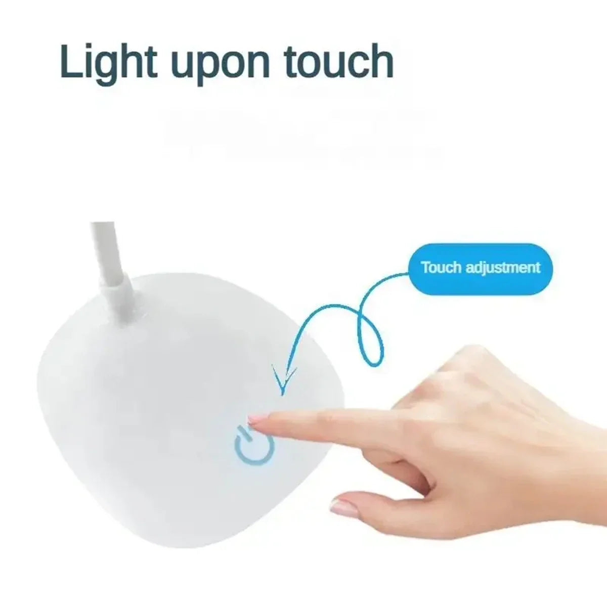 Hocozy - Portable LED Reading Desk Lamp - light accessoires lamp led modern sensor solar decor waterproof wireless wall
