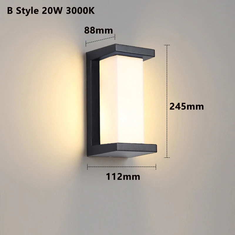 Hocozy - Waterproof Motion Sensor Outdoor LED Lights - light accessoires lamp led modern sensor solar decor waterproof wireless wall