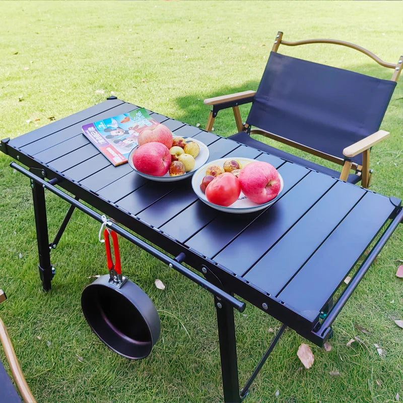 Hocozy - Lightweight Camping Folding BBQ Table - light accessoires lamp led modern sensor solar decor waterproof wireless wall