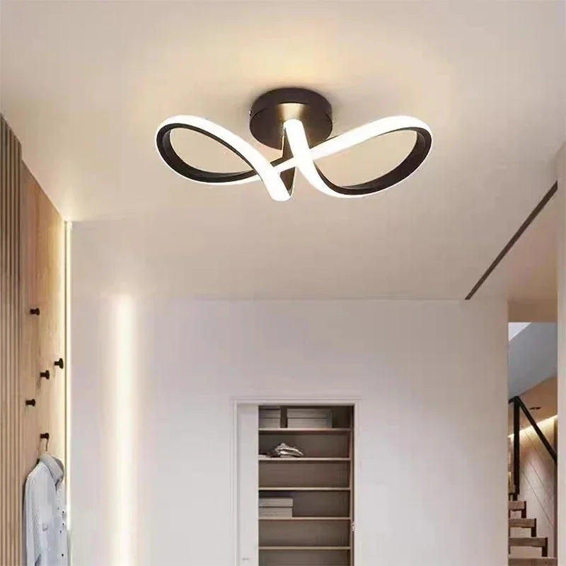 Hocozy - Modern LED Ceiling Light for Hallways and Corners - light accessoires lamp led modern sensor solar decor waterproof wireless wall