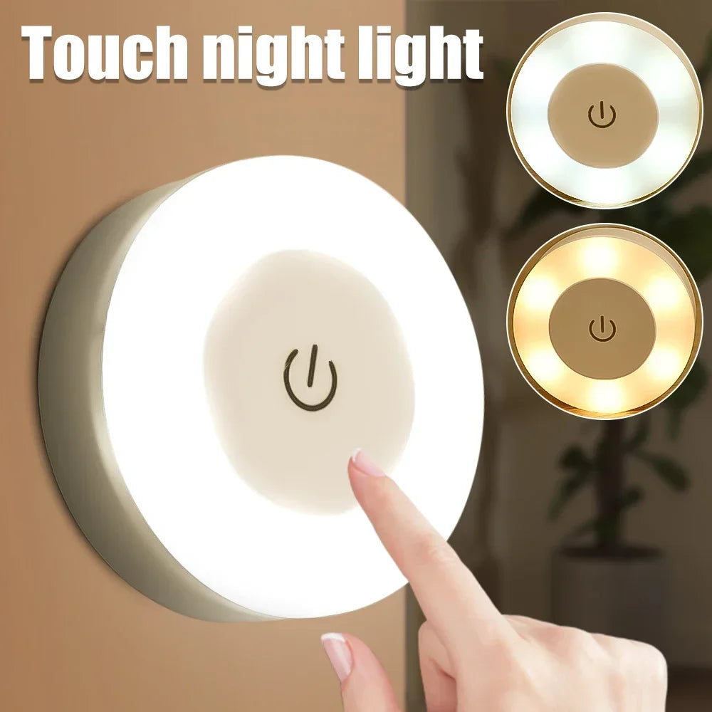 Hocozy - Portable Touch Sensor Night Light - light accessoires lamp led modern sensor solar decor waterproof wireless wall