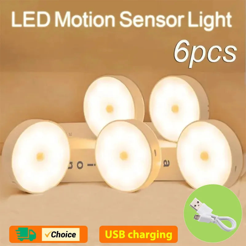 Hocozy - Motion Sensor LED Night Light - light accessoires lamp led modern sensor solar decor waterproof wireless wall