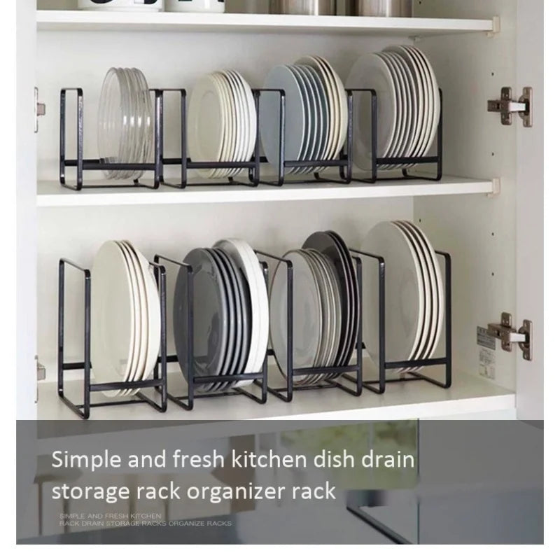 Hocozy - Kitchen Dish Rack - kitchen Storage organizer drawer dish rack drying cabinet pot pan holder