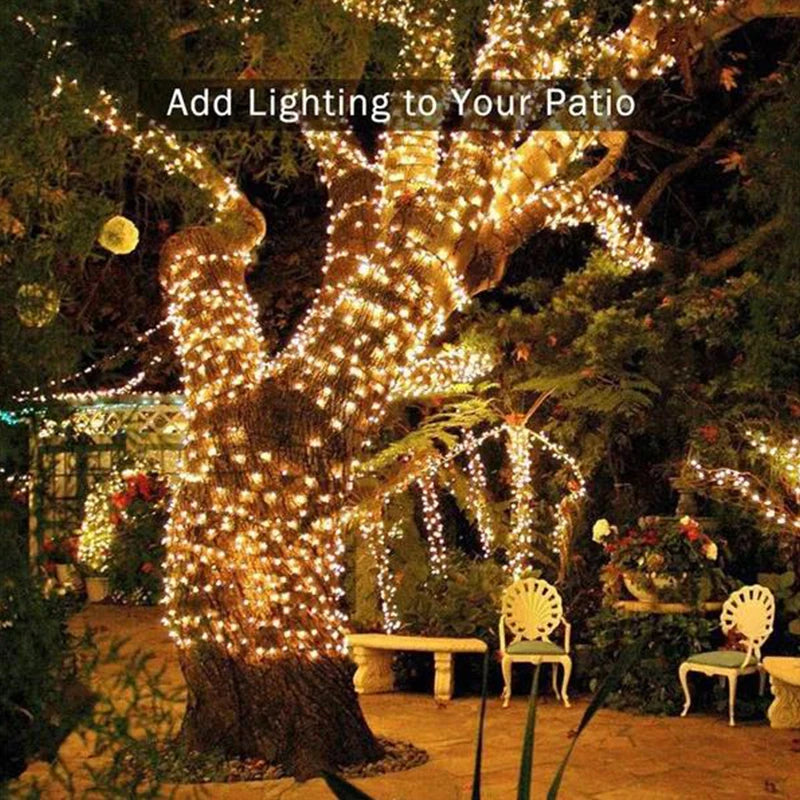 Hocozy - Solar String Fairy Lights for Garden - light accessoires lamp led modern sensor solar decor waterproof wireless wall