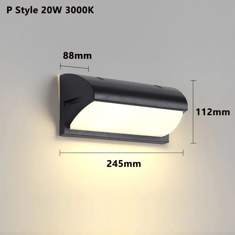 Hocozy - Waterproof Motion Sensor Outdoor LED Lights - light accessoires lamp led modern sensor solar decor waterproof wireless wall