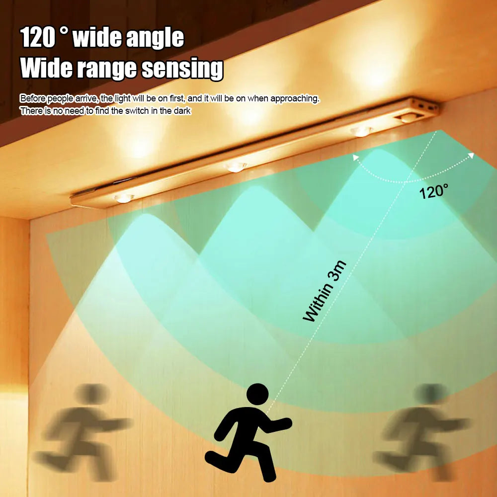 Hocozy - Motion Sensor Wireless Light - light accessoires lamp led modern sensor solar decor waterproof wireless wall