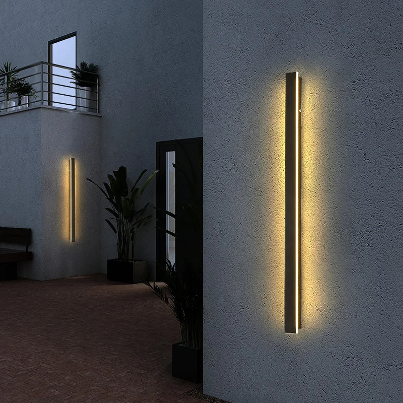 Hocozy - LED Outdoor Wall Light for Patio and Garage Door - light accessoires lamp led modern sensor solar decor waterproof wireless wall