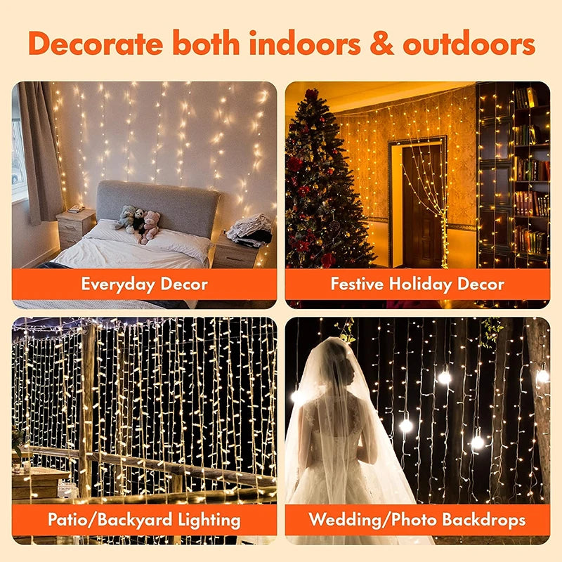 Hocozy - 3M 8 Mode LED String Lights for Holidays and Parties - light accessoires lamp led modern sensor solar decor waterproof wireless wall