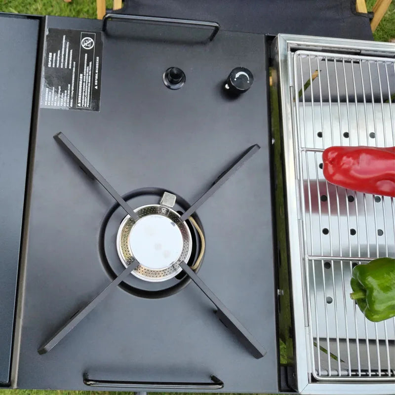Hocozy - Lightweight Camping Folding BBQ Table - light accessoires lamp led modern sensor solar decor waterproof wireless wall